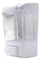 Dispensador De Jabón Líquido Plástico Blanco 800 Ml De 18x11 Cm