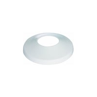 Brida Hueca para Baño Color Blanco Tubo con Diámetro de 1.90 cm Plum
