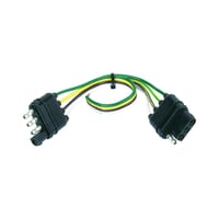 Extensión para Conector de 4 Vías Planas Recubierta de 30.48 cm