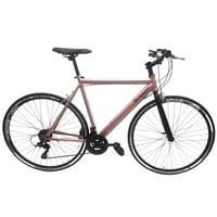 Bicicleta Sforzo Urbana Rin 700 Manubrio Recto Con Cambios 21 Vel Oro Rosa