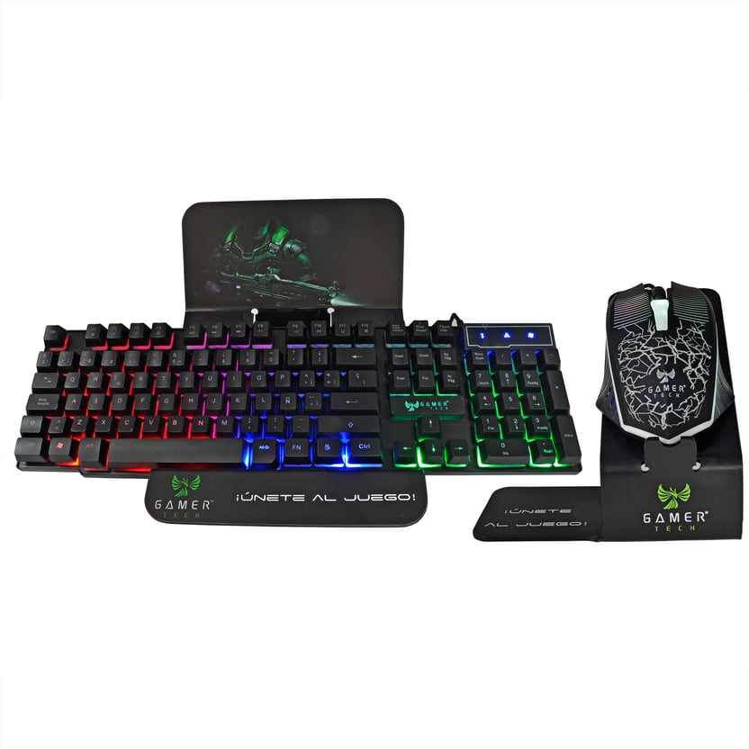 KIT HALION, ODIN HA-515C, TECLADO Y MOUSE, GAMER USB