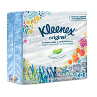 Pañuelos Faciales Kleenex (4 paquetes x 10 pañuelos)