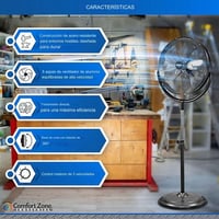 Ventilador Pedestal Hi-velocity 50.800cm