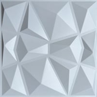 Panel 3d Diamante Blanco Texturizado