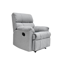 Silla Reclinable Relax Extra Confort Gris Claro