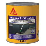 Sika Emulsión Asfáltica Impermeabilizante Para Cubierta 3.5kg 1gl