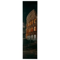 Cuadro En Vidrio 110 x 28 Coliseo Romano Just Home Collection