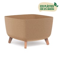 Matera Gracia Square Eco Wood 39 cm Café Claro