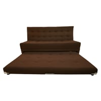 Sofá Cama Burgos Car Chocolate 20x170x80 cm