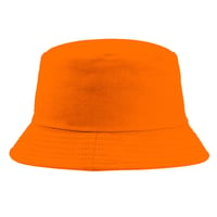 Gorro Pescador Pesquero Bucket Hat Militar Hombre Mujer Viaje Gorra Naranja