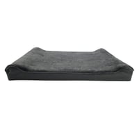 Cama para Perro Ortopédica Lounger Talla L Gris Border