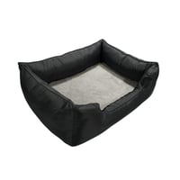 Cama para Perro Ortopédica Bolster Talla m Gris Border