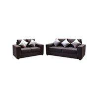 Deluxe Furniture Juego de Sala 3-2 Iñigo Tapizado Tela Paño 197X80X89