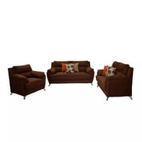Deluxe Furniture Juego de Sala 3-2-1 Veny Tapizado Microfibra 195X80X90