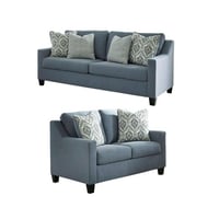 Deluxe Furniture Juego de Sala 3-2 Lisandro Tapizado Lona Anti Fluidos 195X80X90