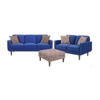 Deluxe Furniture Juego de Sala 3-2 Mali Tapizado Microfibra 195X80X90