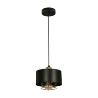 Lámpara Colgante Negro 1 Luz E27 40w 56 23156-2