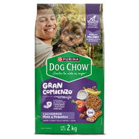 Alimento Seco Dog Chow Gran Comienzo Pequeños 2kg