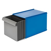 1 Cajón Organizador Herramienta Apilables y Modulares 25kg Azul