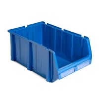 1 Modular Abierto Organizador Plástico Inventarios 60kg Azul