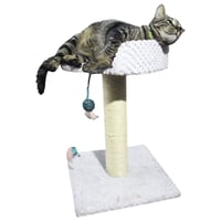 Gimnasio Rascador para Gatos Gris Claro