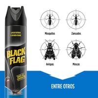 Insecticida Aerosol Black Flag Voladores 400 Ml Black Flag
