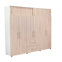 Closet Bigaf 204x230x50 cm 4c Bardolino