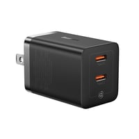 Cargador Rápido Baseus Gan 5 Pro 40w 2 Salidas Usb-c