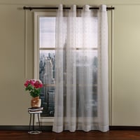  Panel Vintage 150x220 Blanco / Crema