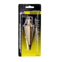 Plomada de Topografía de Bronce y Acero Latón 8Oz MP Tools