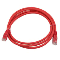 Patch Cord de Cobre UTP VCP Cat 6 Pcv6-03r Rojo x 0.9 m