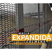 Malla Expandida Tipo Colmena Cr-exr20 Calibre 18 de 1x2m