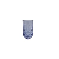 Vaso Geométrico Plástico 450ml Azul Viena