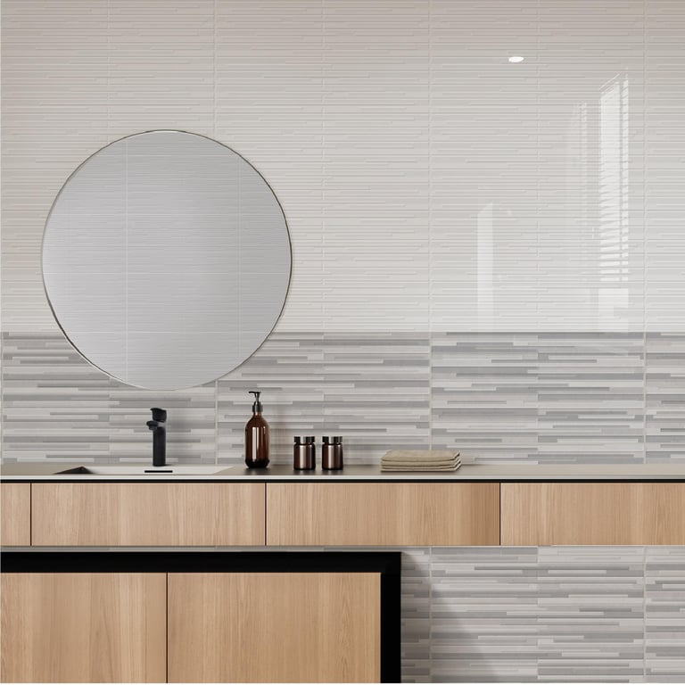 Pared Rec Estruc Bromo Blanco Cu 30x60 Caja Por 1.44 M2 CORONA ...