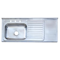 Lavaplatos Sobreponer Poceta Der Acero Inox 3h 120x50 cm Set X 10 Unidades