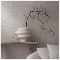 Papel Colgadura Craqueado Gris 53 Cm X 10 M