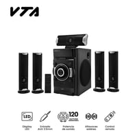 Minicomponente 5.1 120 W Rms Radio Usb Sd Aux Vta