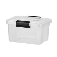 Caja Organizadora Plus 6 Litros con Broches Clear