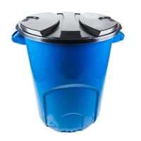 Tanque Plástico Multiusos 120l - Almacenar Agua O Basurero Azul