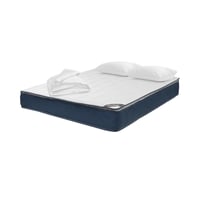 Colchon Spring L2 Ortorelax  Doble 140x190 + Almohada Siliconada + Protector Impermeable