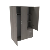 Closet Mayo Ceniza 100x187x50