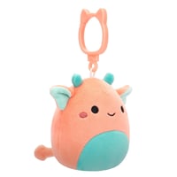 Peluche Llavero de 8 cm Squishmallows Chitra - Globina Rosa