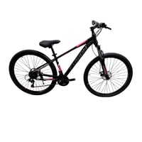 Bicicleta Fusion Kosmos Rin 29 Grupo de 24 Vel - Negro Rosado