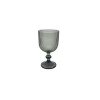 Copa Vino Líneas Vidrio 330ml Gris Baccarat