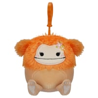 Peluche Llavero 8 cm Squishmallows Shasta Pie Grande Naranja