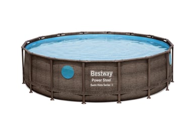 Piscina Estructural Redonda 488 x 122 cm Bomba/Filtro/Accesorios