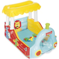 Tren Inflable Con Bolas Colores 132 x 94 x 89 cm