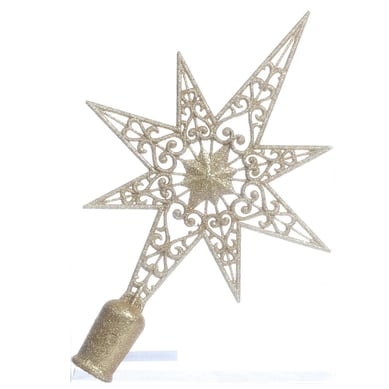 Tope �rbol Estrella Gold 29 cm Navidad