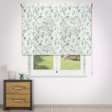 Persiana Enrollable Leaf Green 75x250 Cm