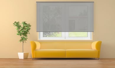 Persiana Enrollable Cotton Ceniza 75x250 Cm